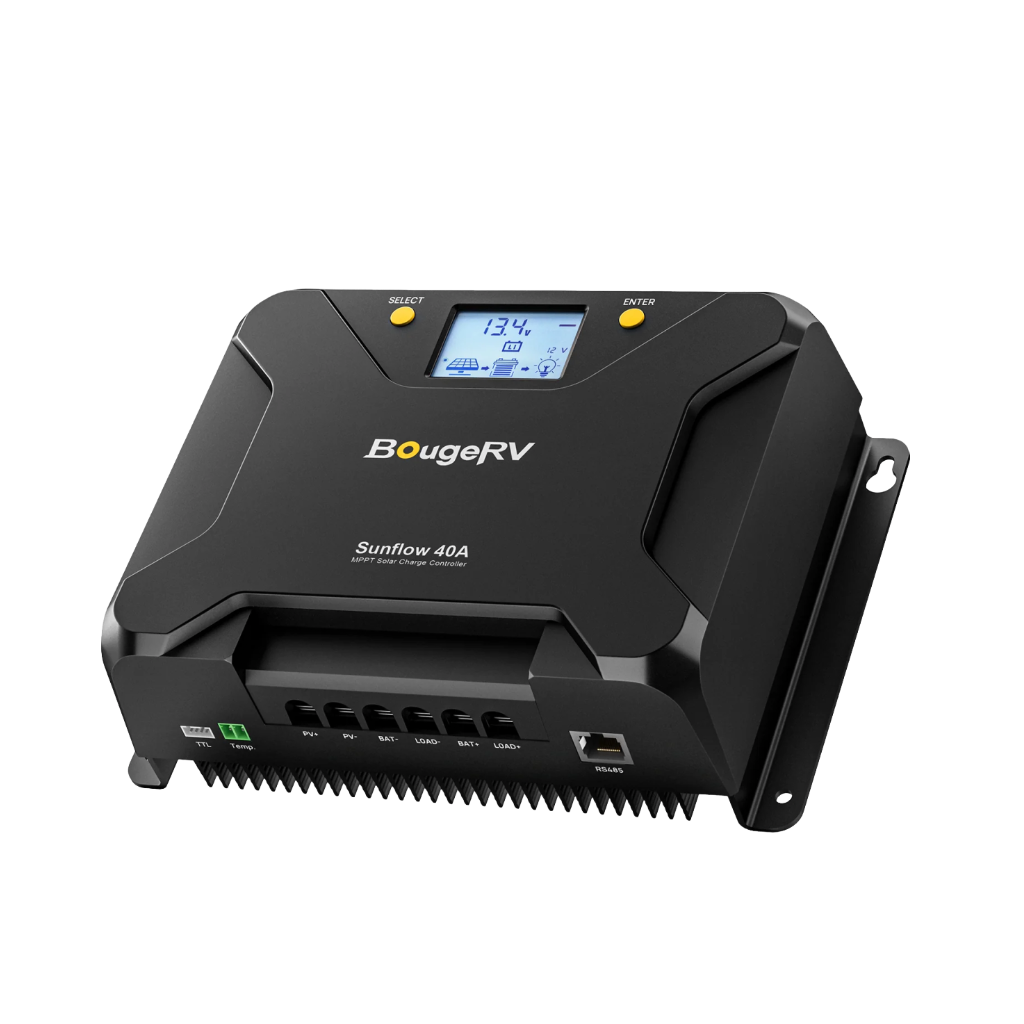 BougeRV Sunflow 40A MPPT Solar Charge Controller 12V/24V