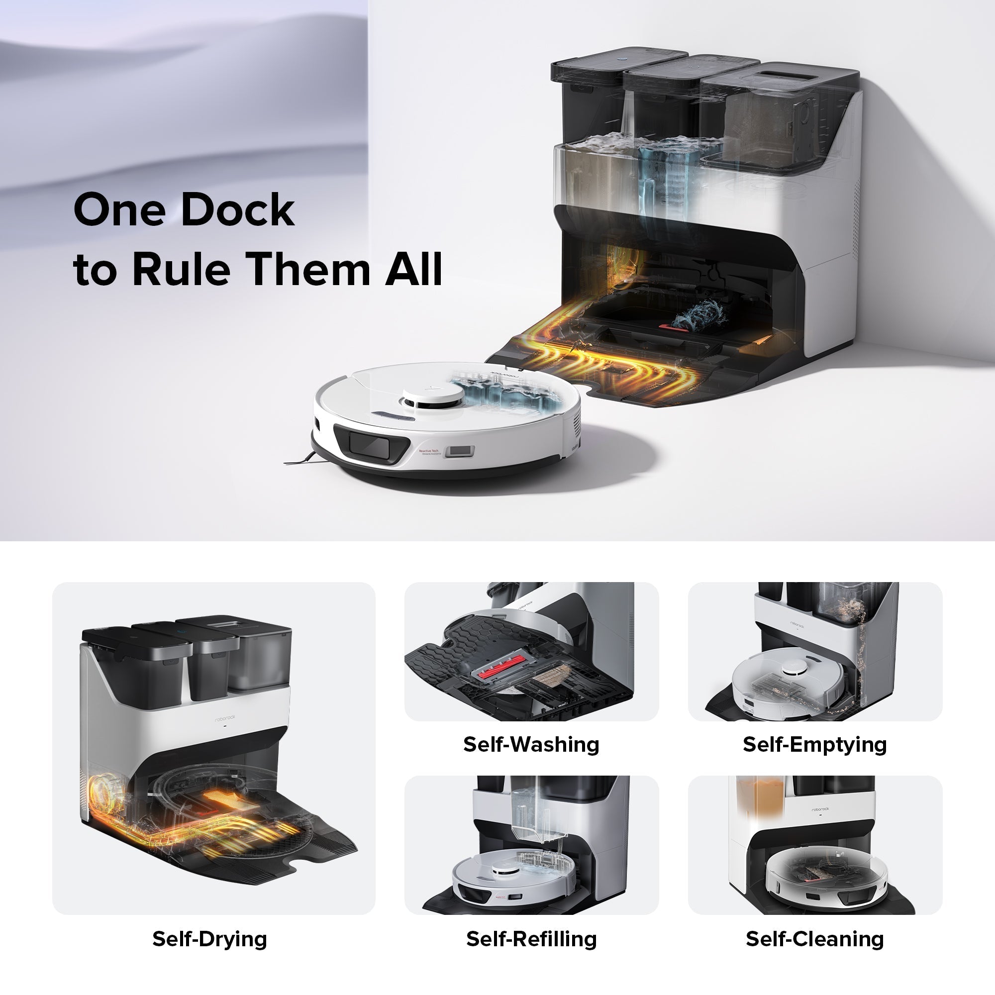 Roborock S7 Max Ultra Robot Vacuum with RockDock® Ultra