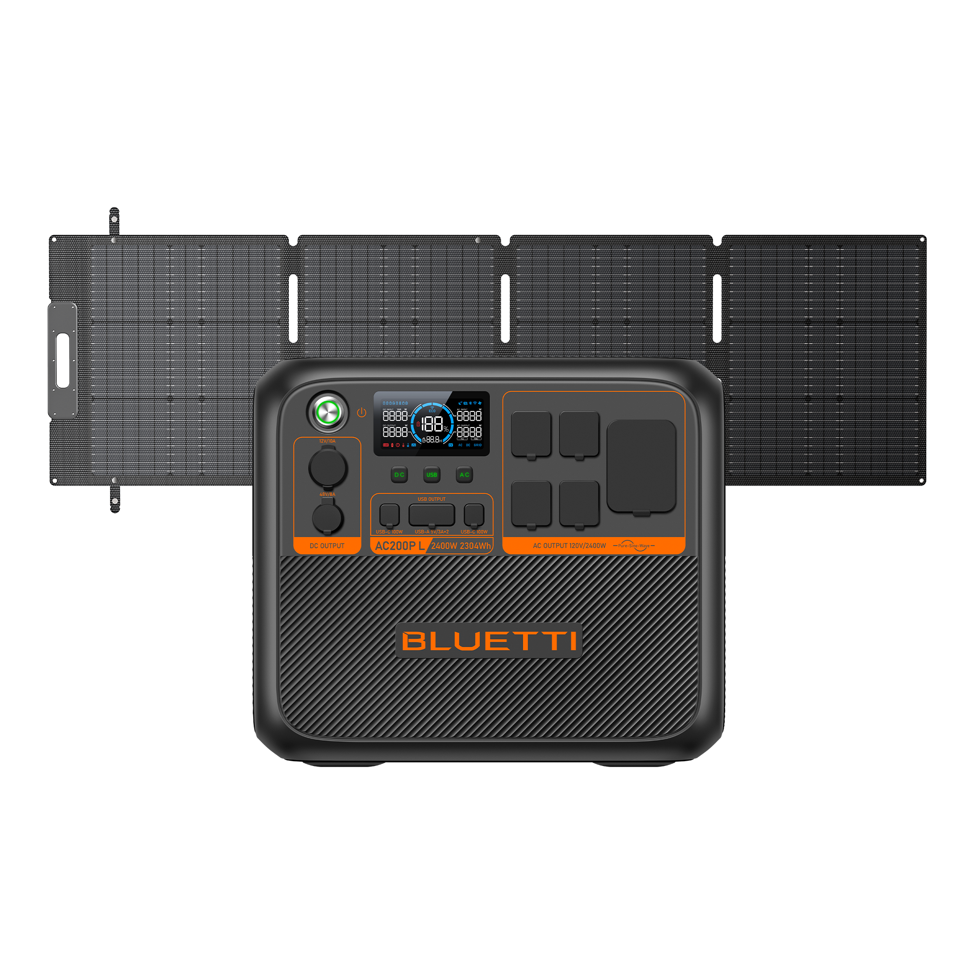 BLUETTI AC200P L Portable Power Station | 2,400W 2,304Wh