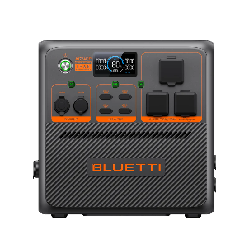 BLUETTI AC240P Portable Power Station | 2,400W 1,843Wh