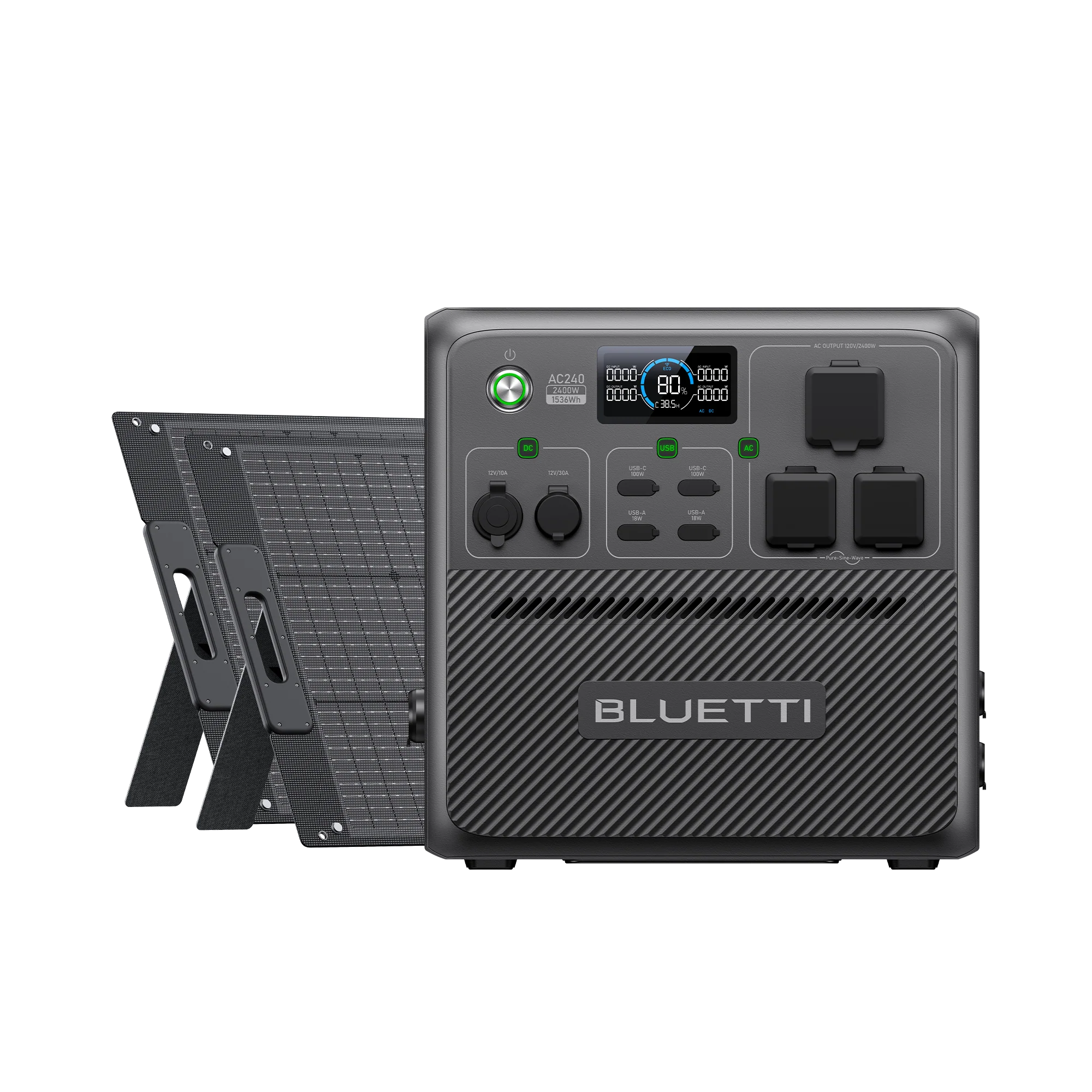 BLUETTI Pioneer 150 (AC240) Portable Power Station | 2,400W,1,536Wh