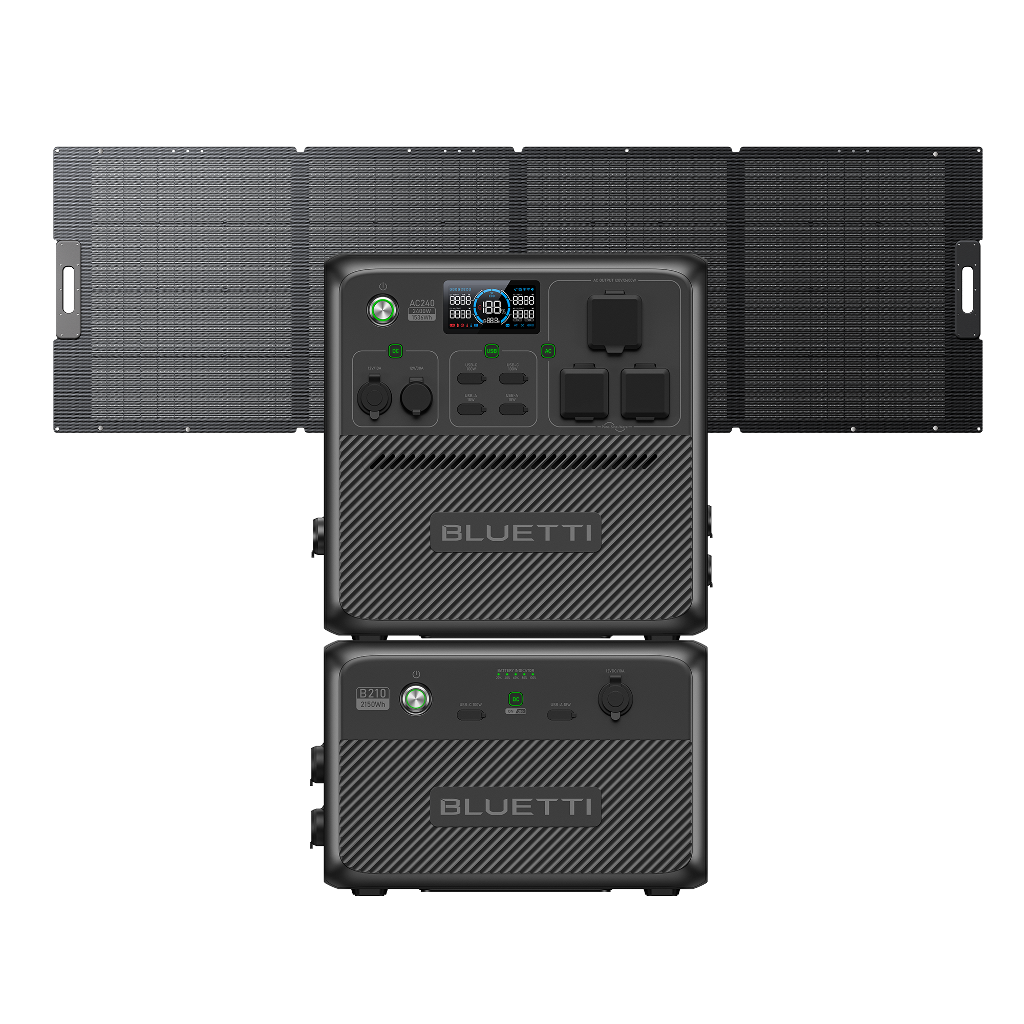 BLUETTI Pioneer 150 (AC240) Portable Power Station | 2,400W,1,536Wh