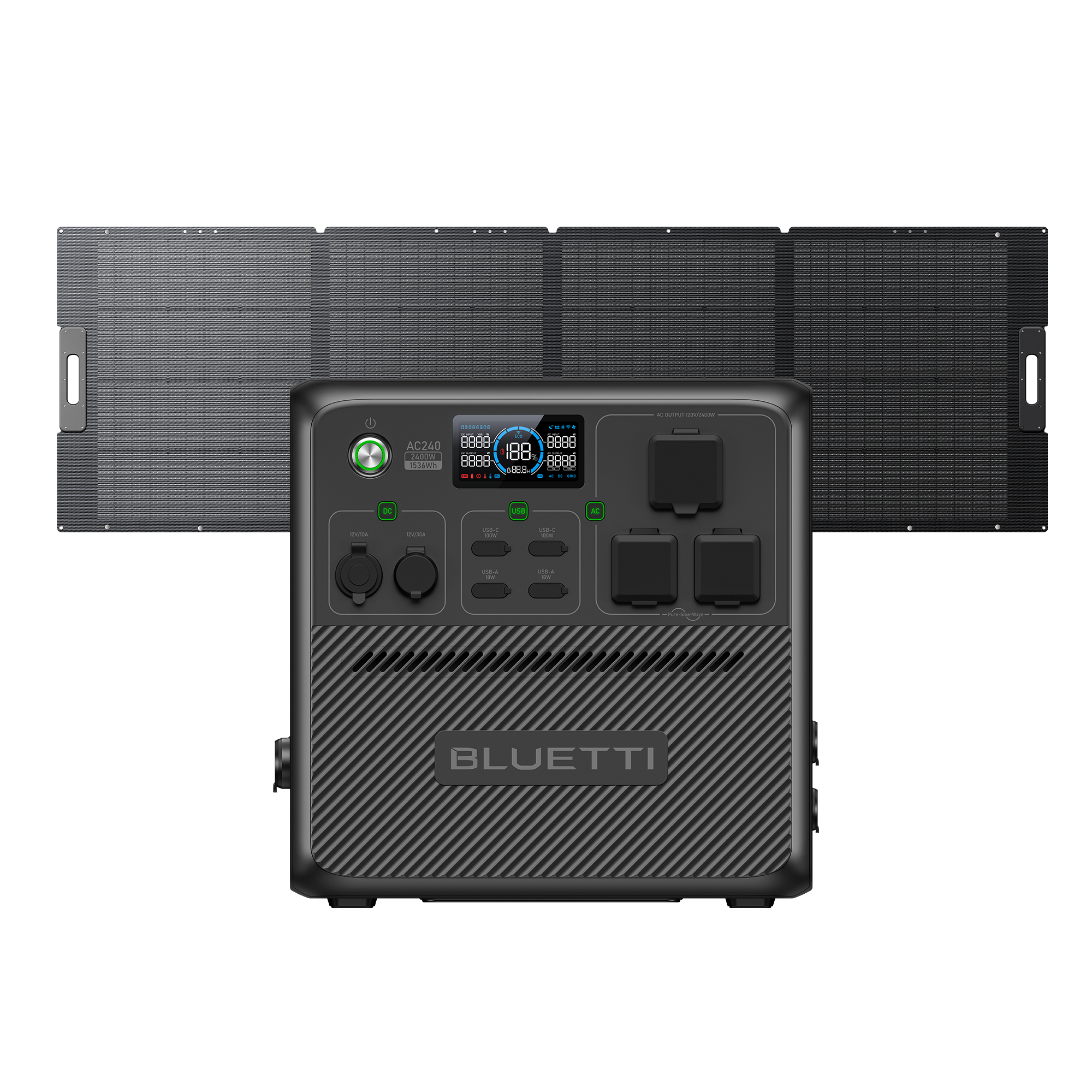 BLUETTI Pioneer 150 (AC240) Portable Power Station | 2,400W,1,536Wh