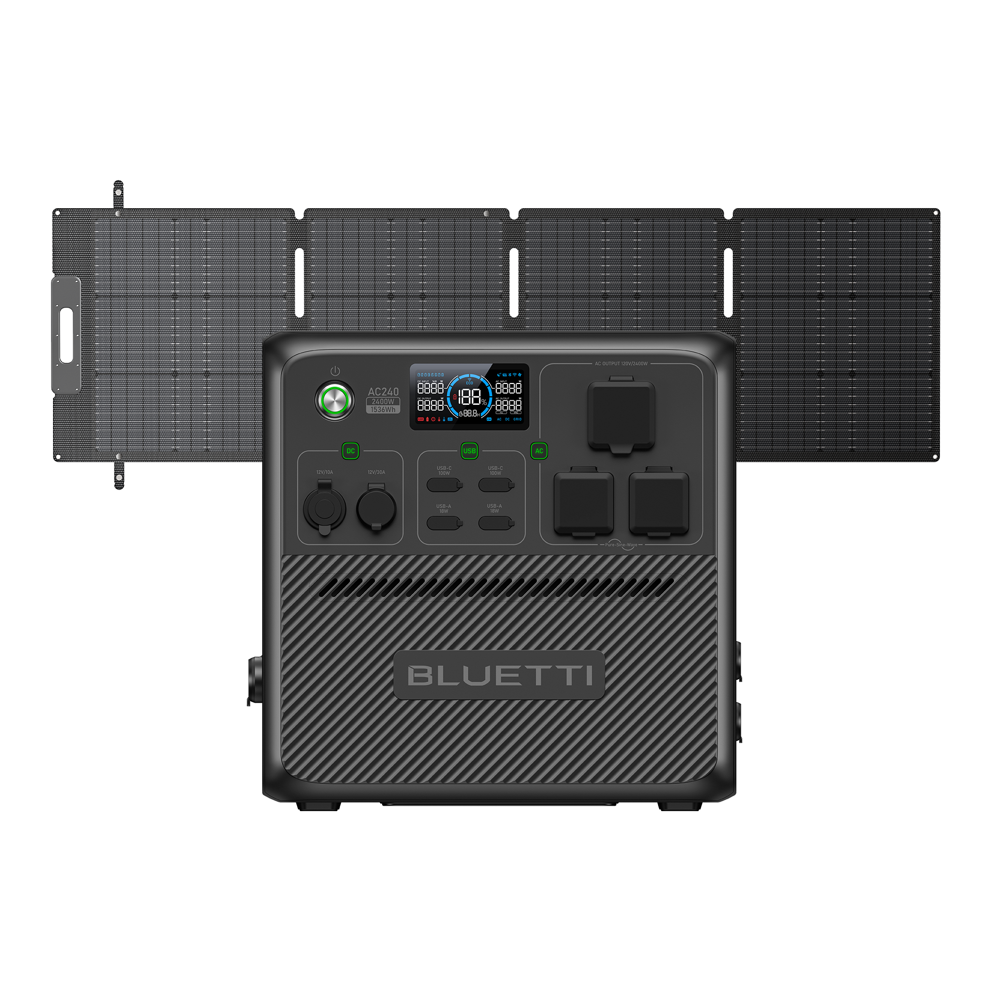 BLUETTI Pioneer 150 (AC240) Portable Power Station | 2,400W,1,536Wh