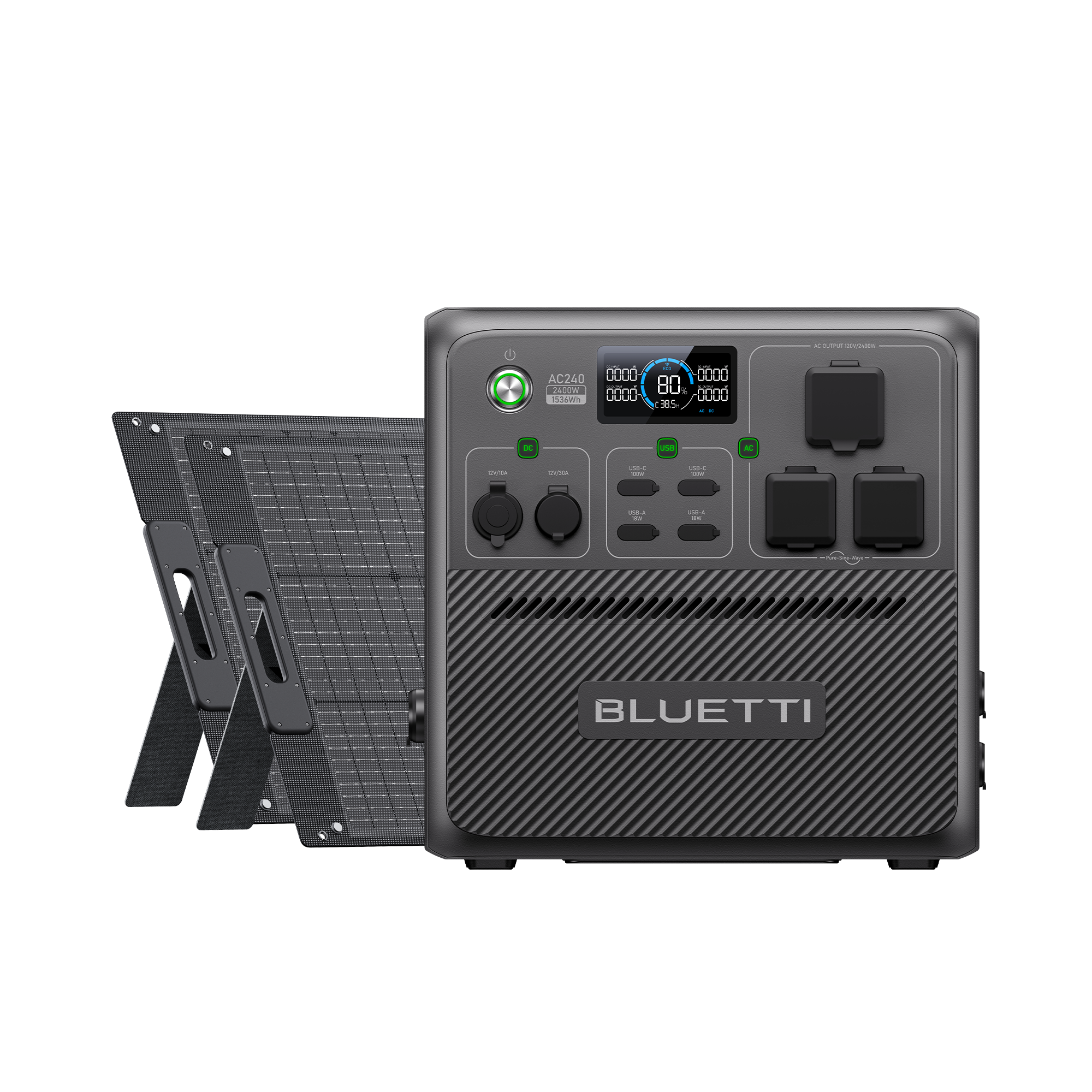 BLUETTI Pioneer 150 (AC240) Portable Power Station | 2,400W,1,536Wh