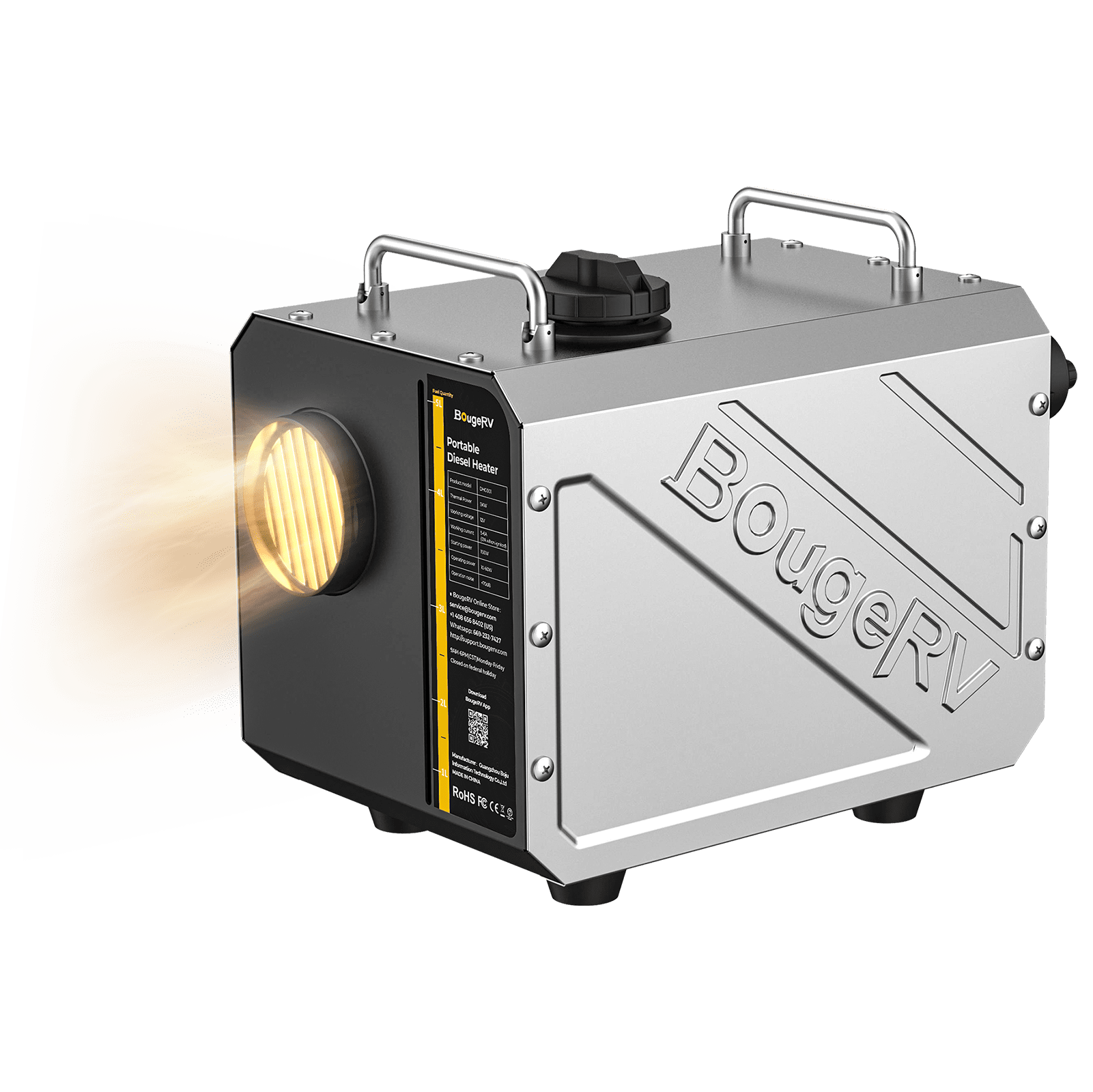 BougeRV New Portable Diesel Outdoor Heater