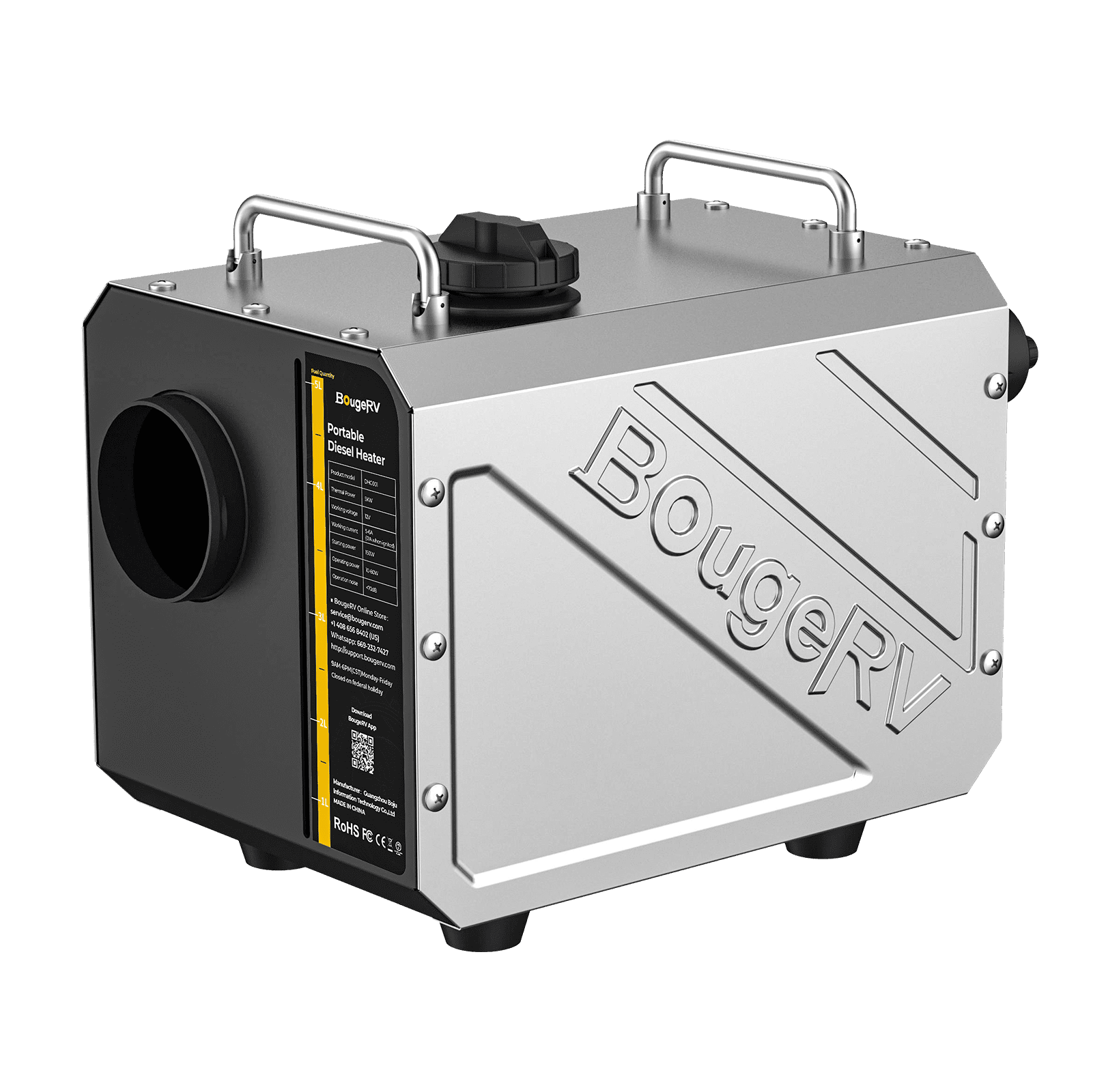 BougeRV New Portable Diesel Outdoor Heater
