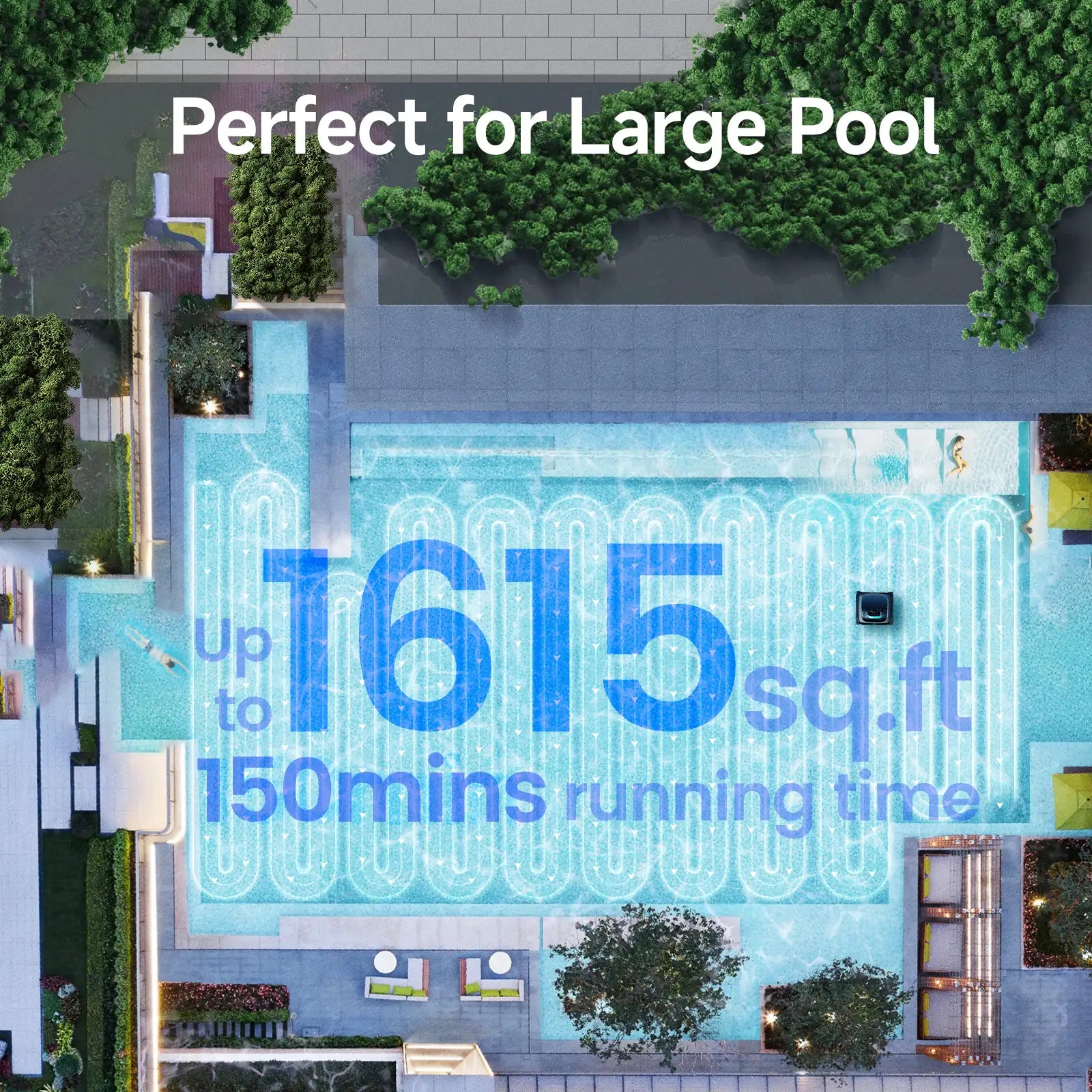 WYBOT C1 Cordless Robotic Pool Cleaner