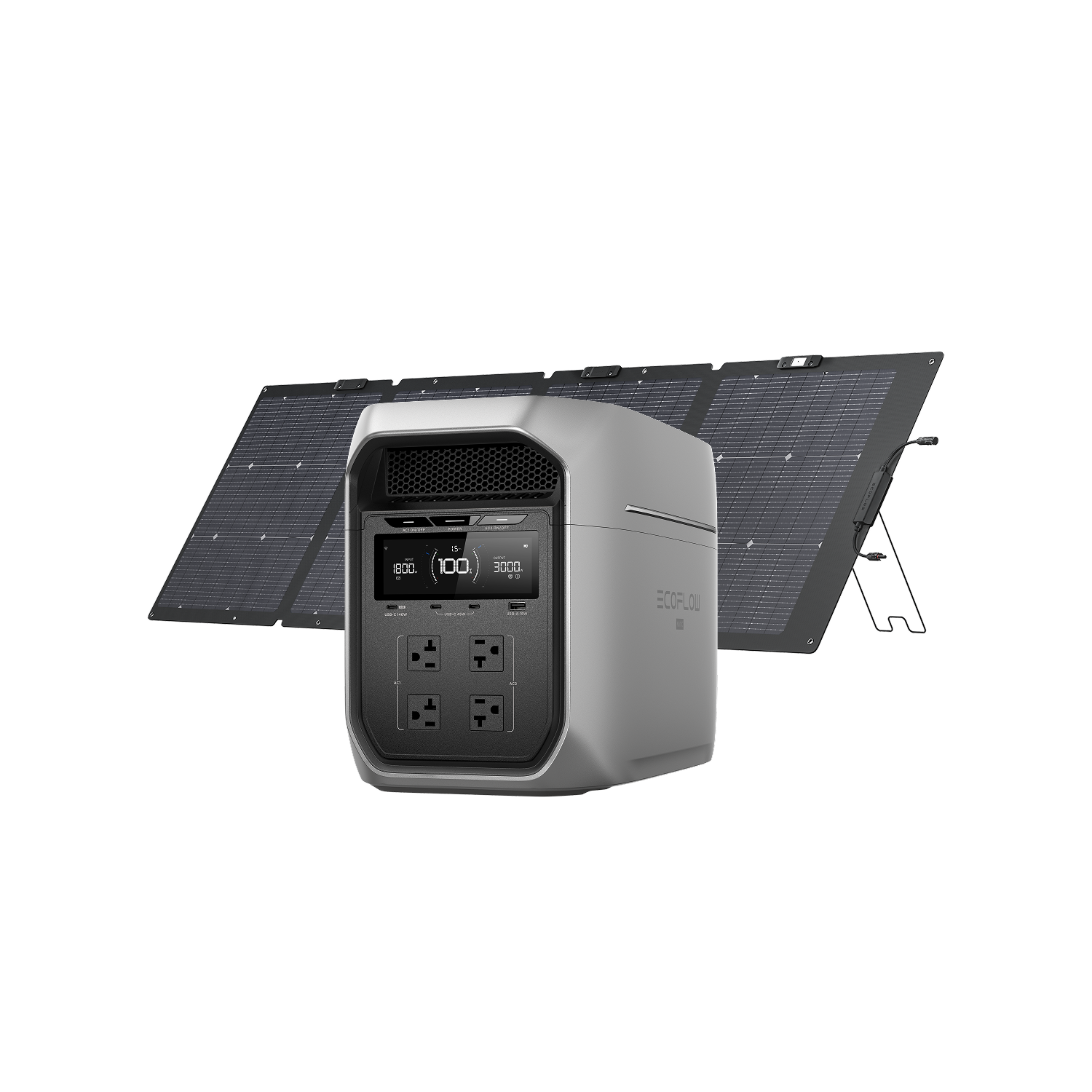 Ecoflow DELTA 3 Max Plus+220w solar panel