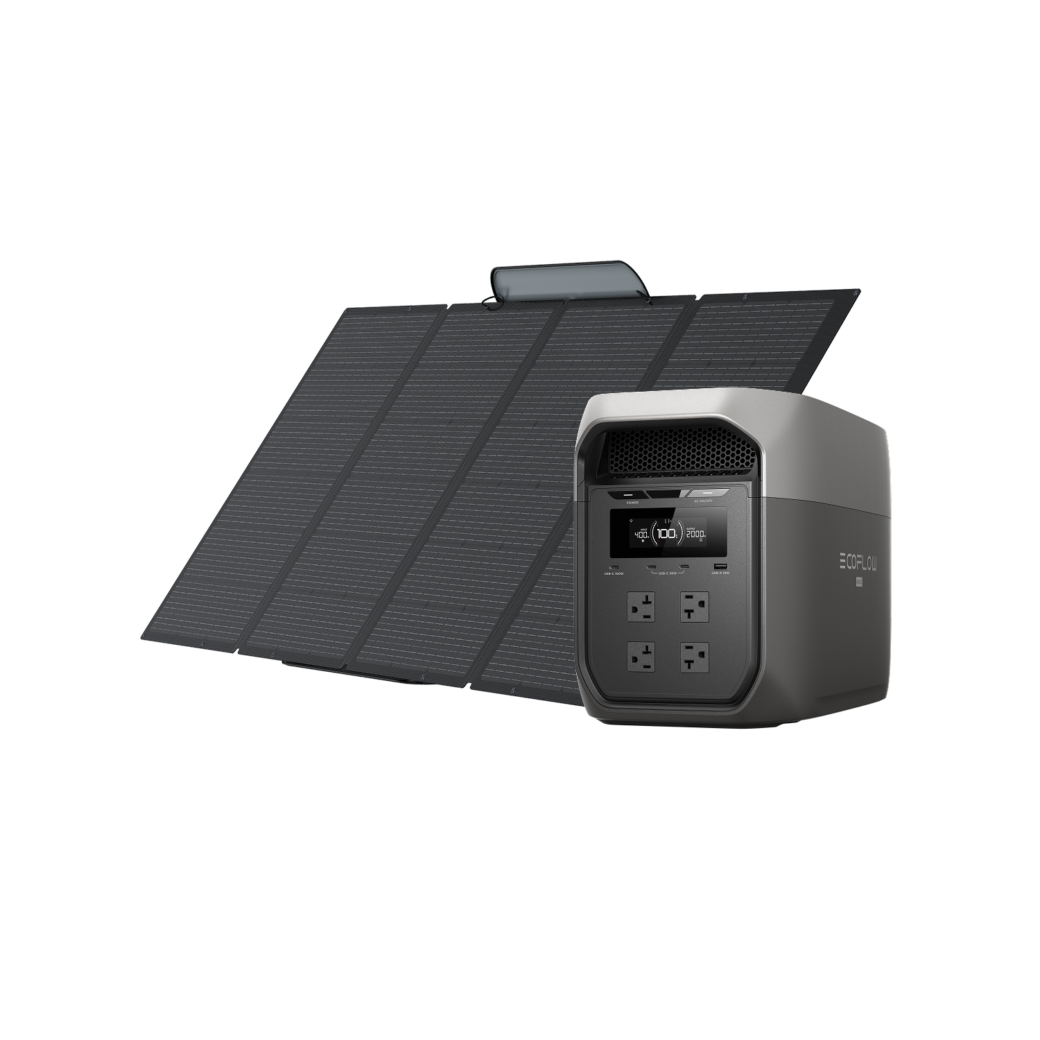 Ecoflow DELTA 3 Max+400W solar panel