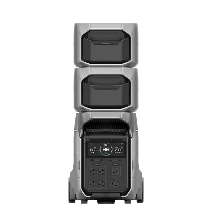 EcoFlow DELTA Pro 3 Portable Power Station + EcoFlow DELTA Pro 3 Extra Battery
