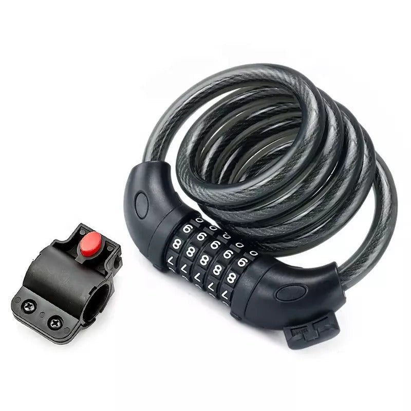 5-digit Password  Bicycle Lock FO4