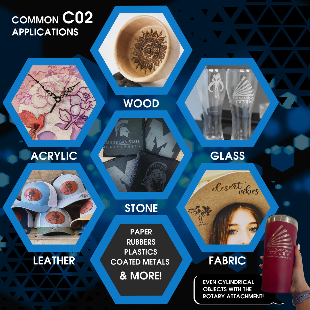 Muse 3D Autofocus 20"x12" Desktop CO2 Laser