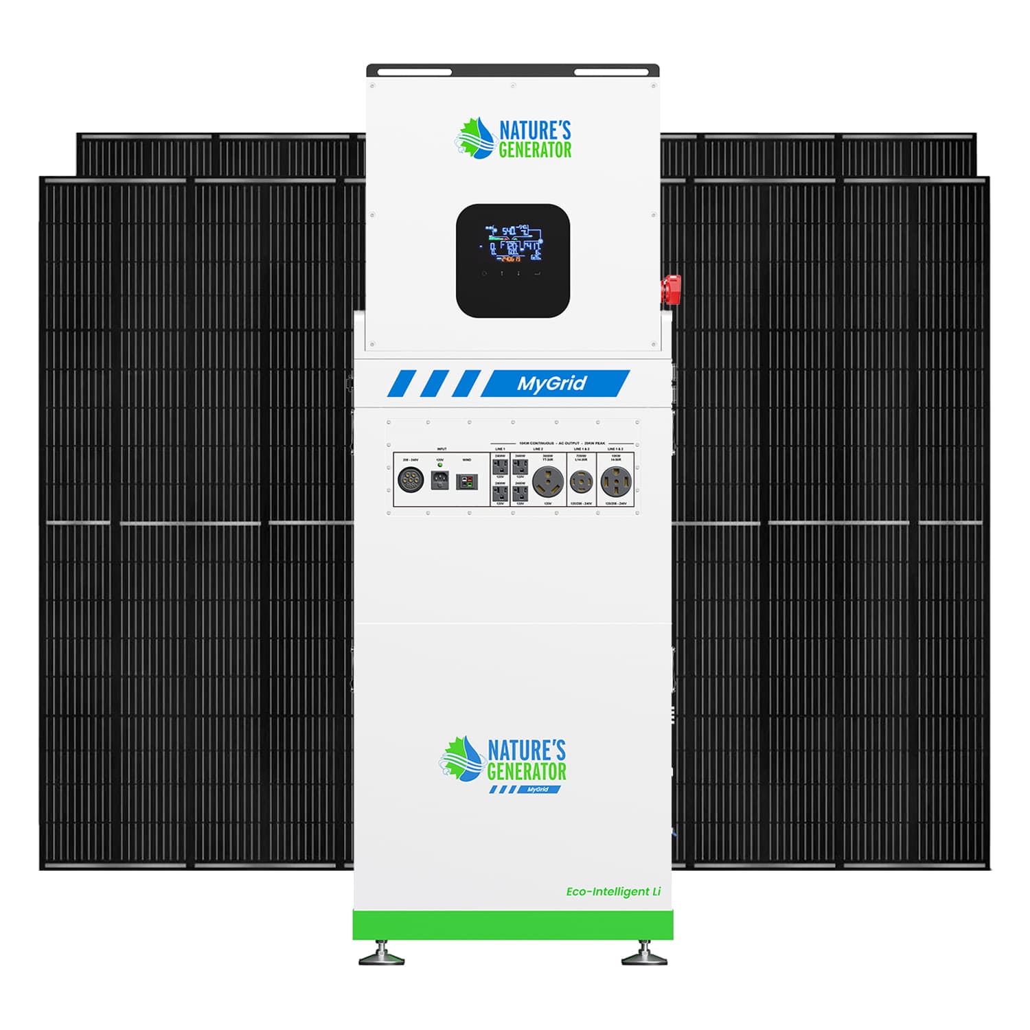 Nature's Generator MyGrid 10K Solar Generator for Home