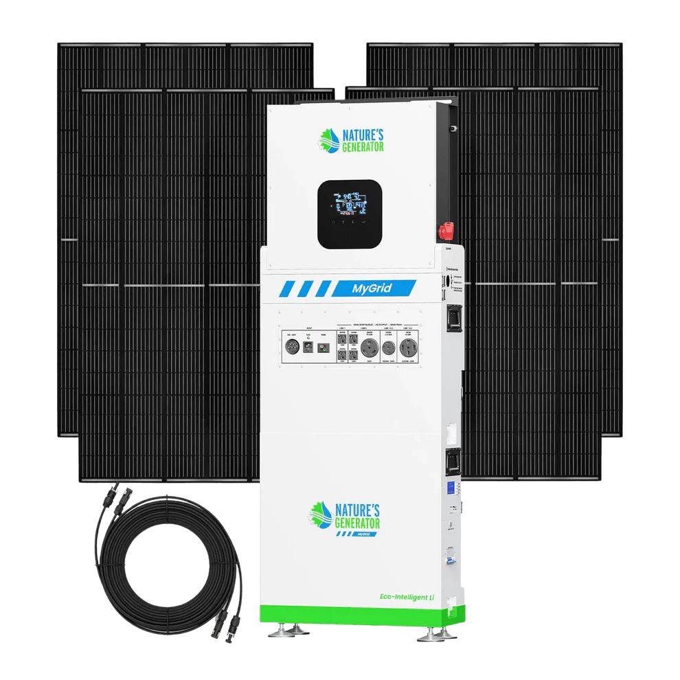 Nature's Generator MyGrid 10K Solar Generator for Home