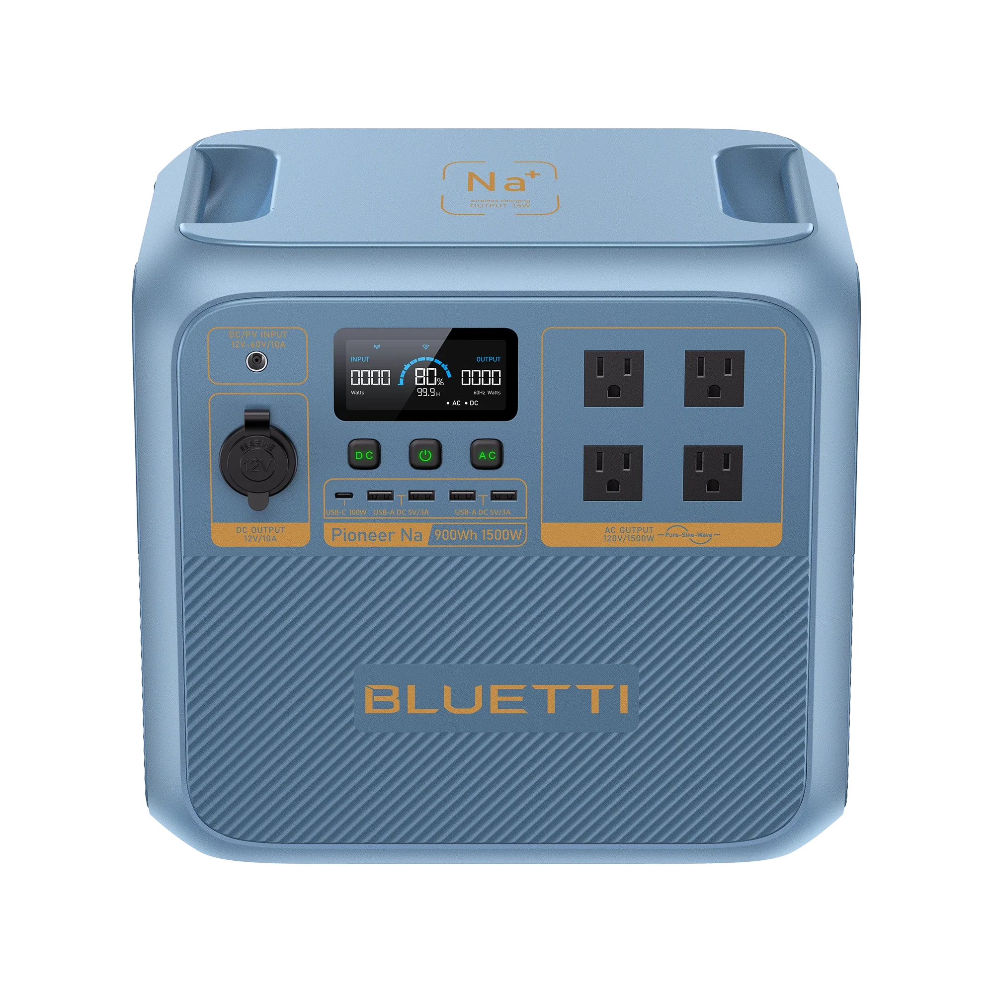 BLUETTI Pioneer Na(Sodium) Portable Power Station | 1,500W 900Wh