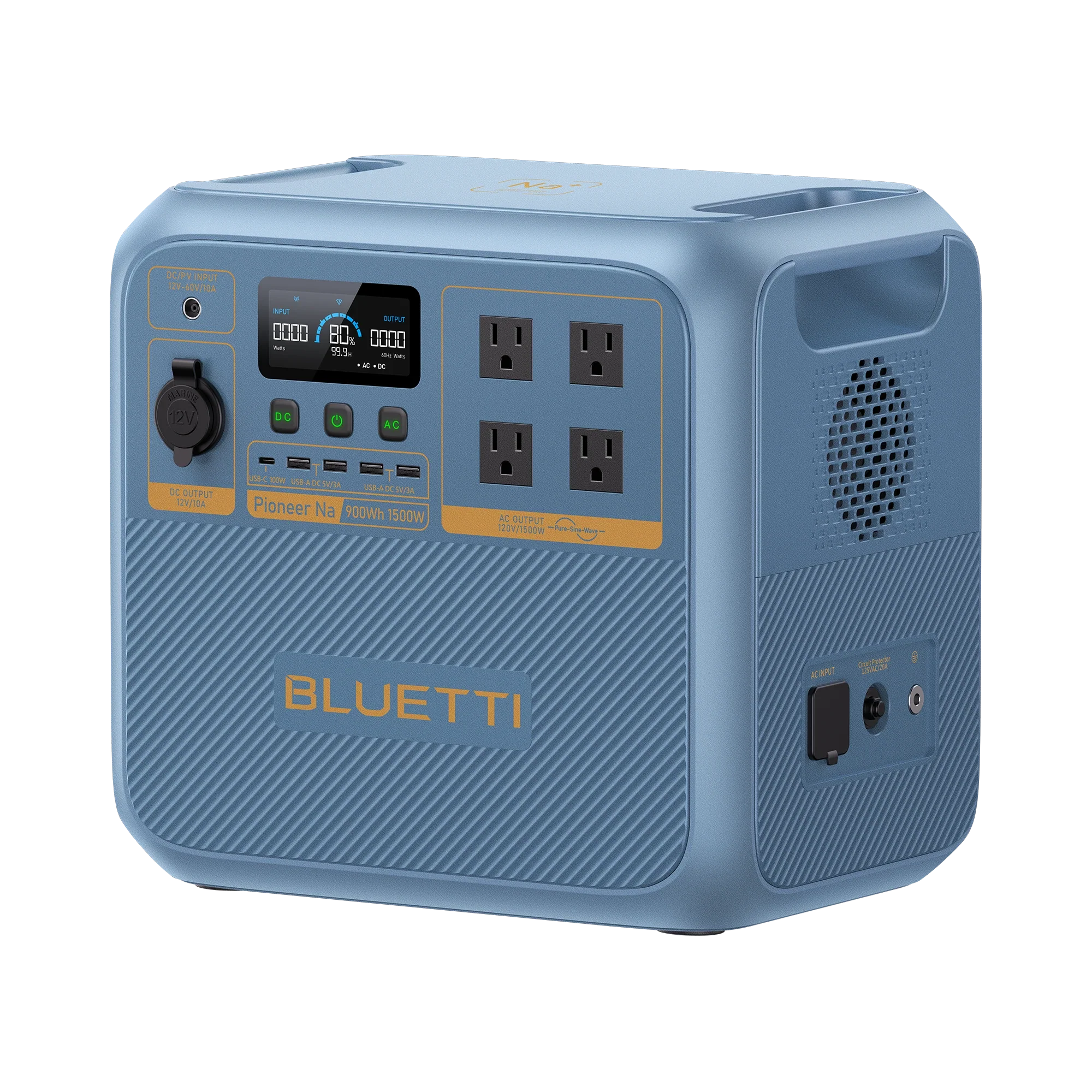 BLUETTI Pioneer Na(Sodium) Portable Power Station | 1,500W 900Wh