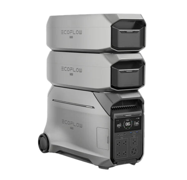 EcoFlow DELTA Pro 3 Portable Power Station + EcoFlow DELTA Pro 3 Extra Battery