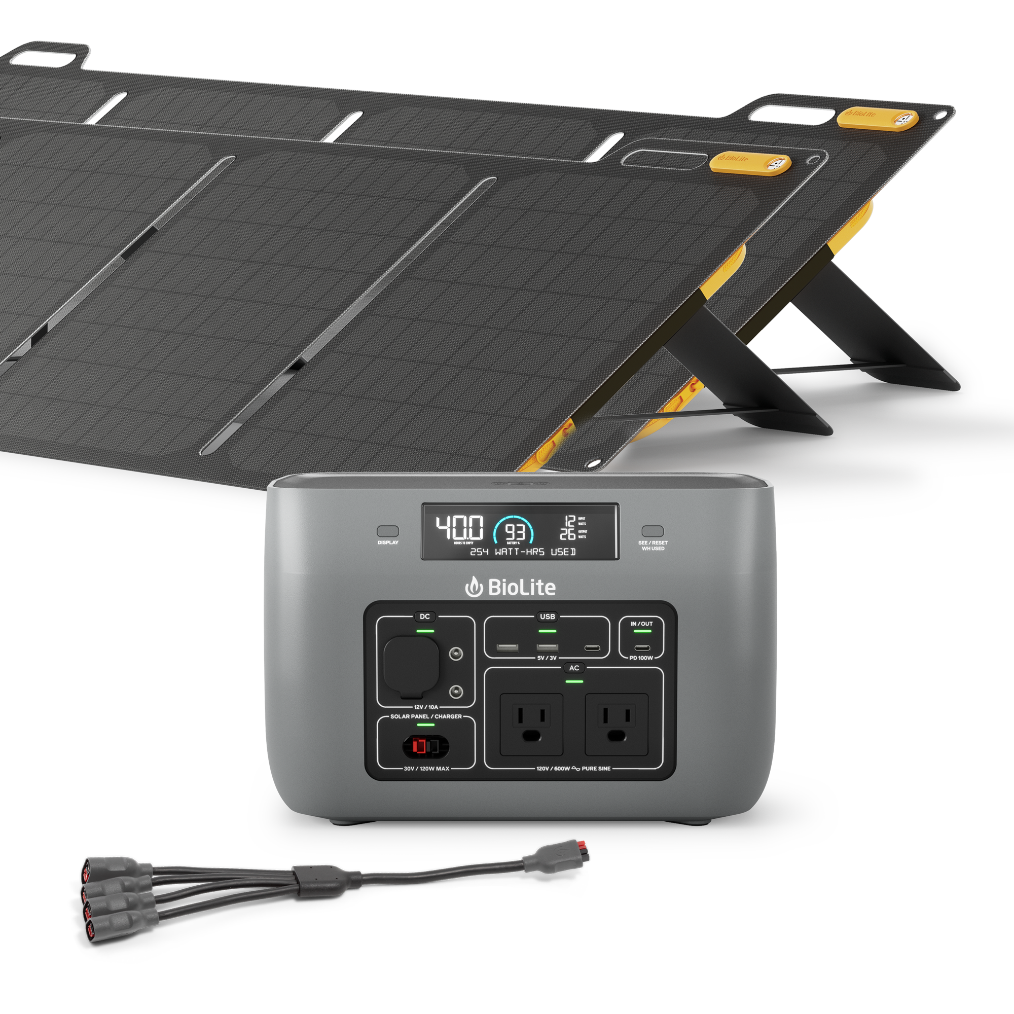 Solar Generator 600+ Max Kit