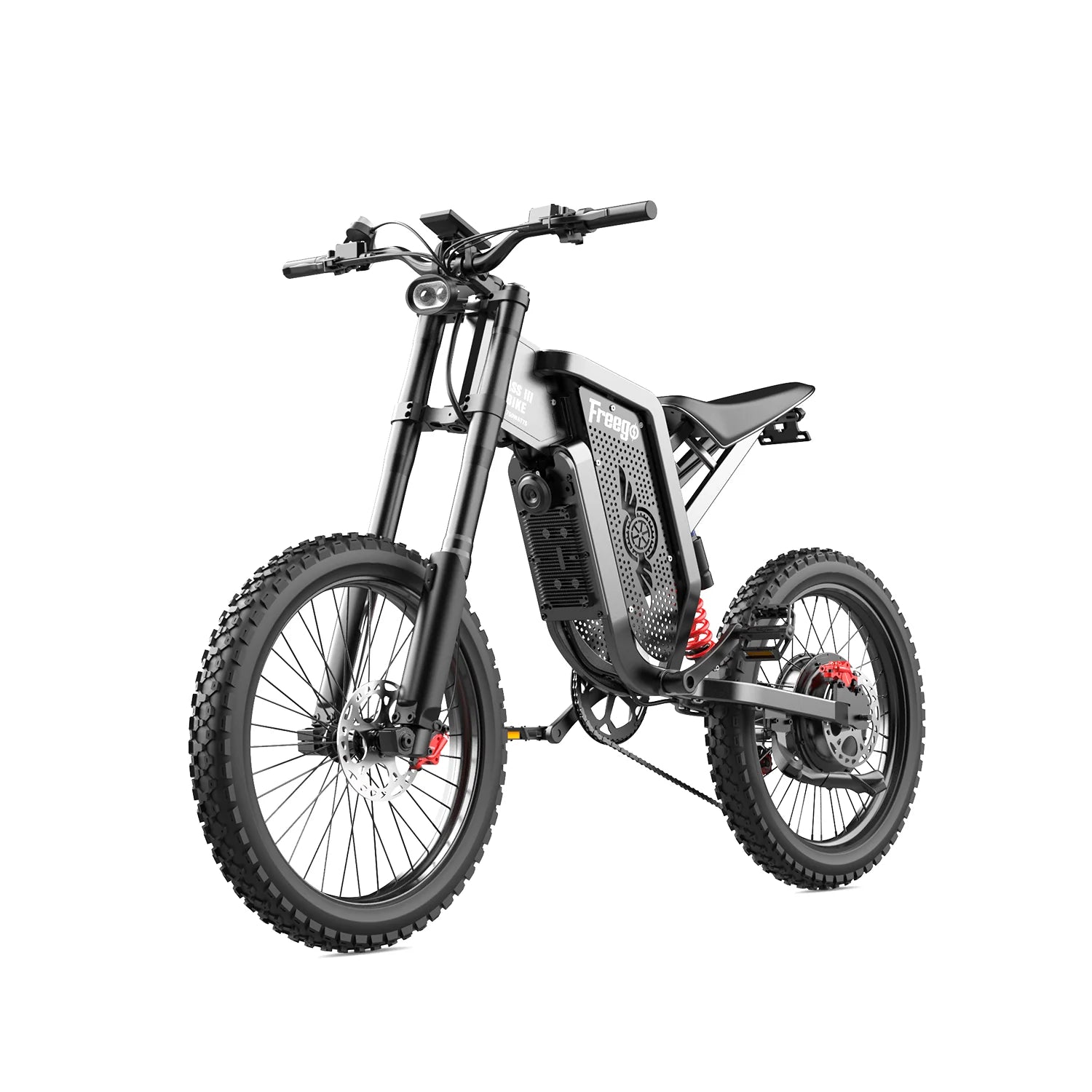 Freego X2 Off Road Dirt Electric Mountain Bike X2, Max Speed: 50mph (80km/h), Range (km): 60km -90km | 37mi -56mi