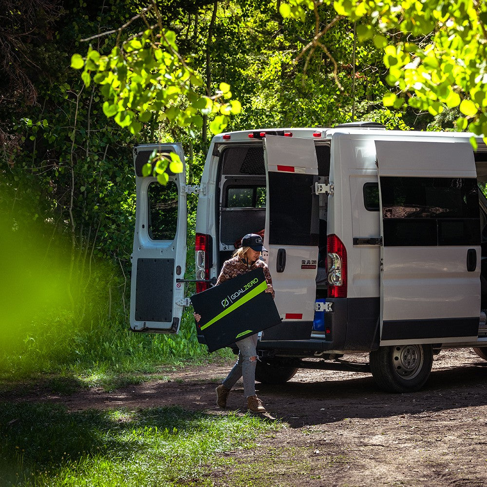 Yeti 6000X + (4) Nomad 200 Solar Generator