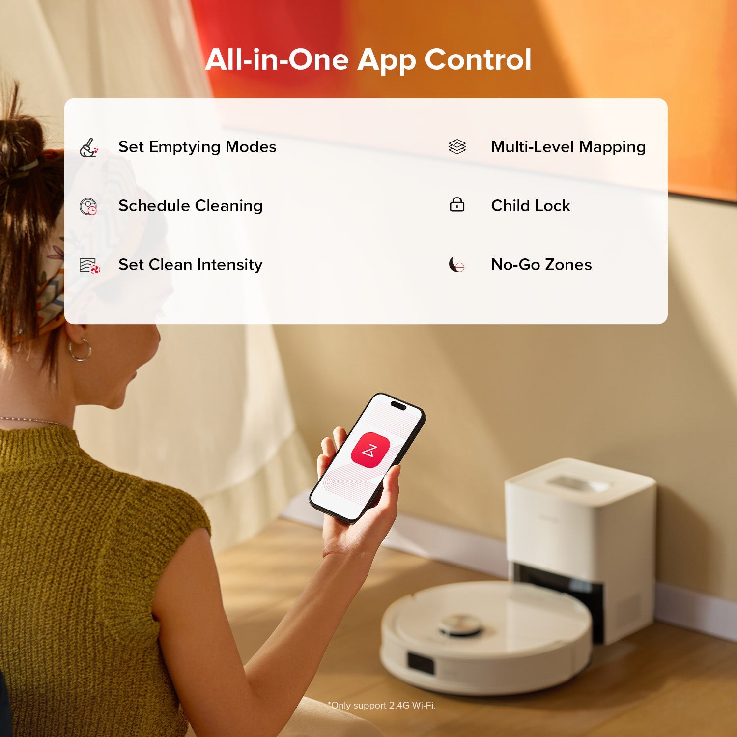 Roborock Q10 S5+ Robot Vacuum and Mop with Auto-Empty Dock