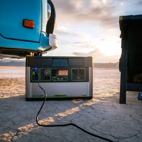 Yeti 1000X + Boulder 200 BC Solar Generator