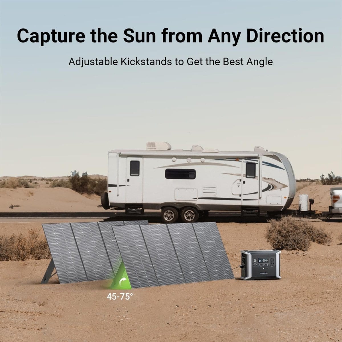 Dabbsson 420W Portable Solar Panel