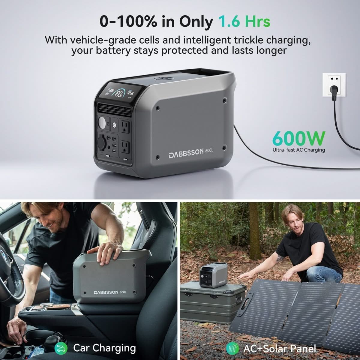 Dabbsson 600L Portable Power Stations