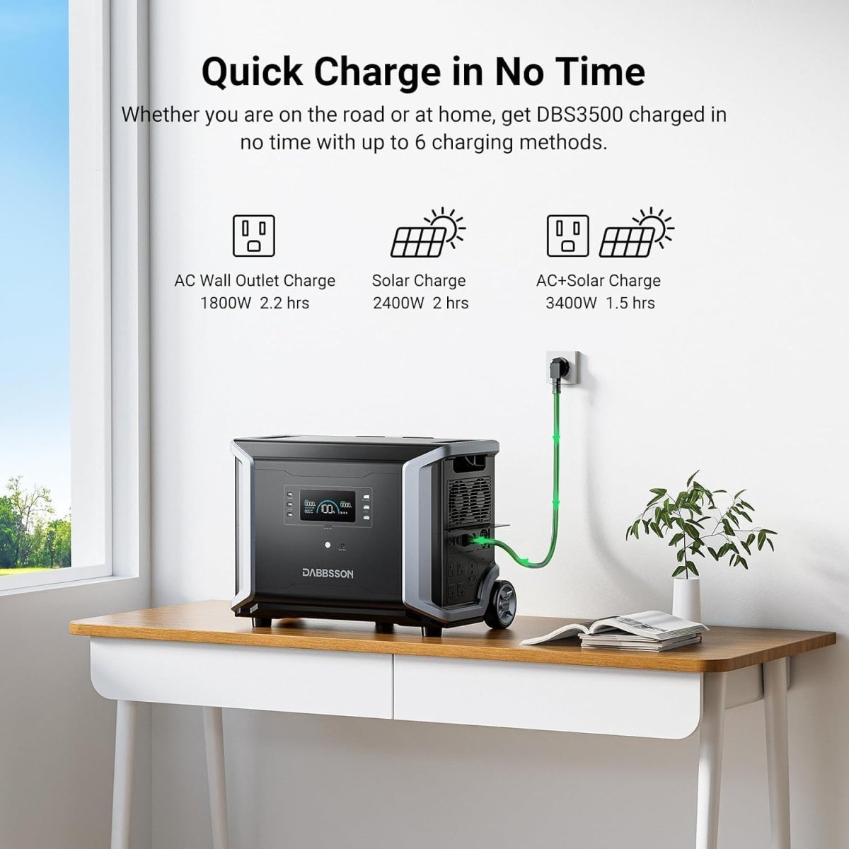 Dabbsson DBS3500 Portable Solar Generators
