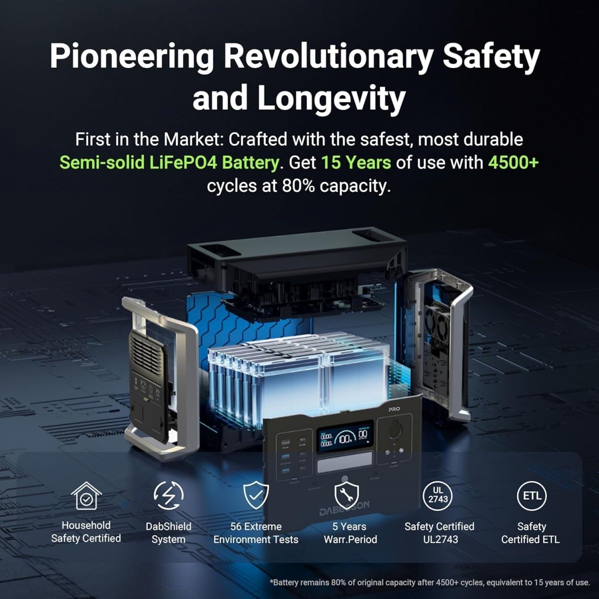 Dabbsson DBS3500 Portable Solar Generators