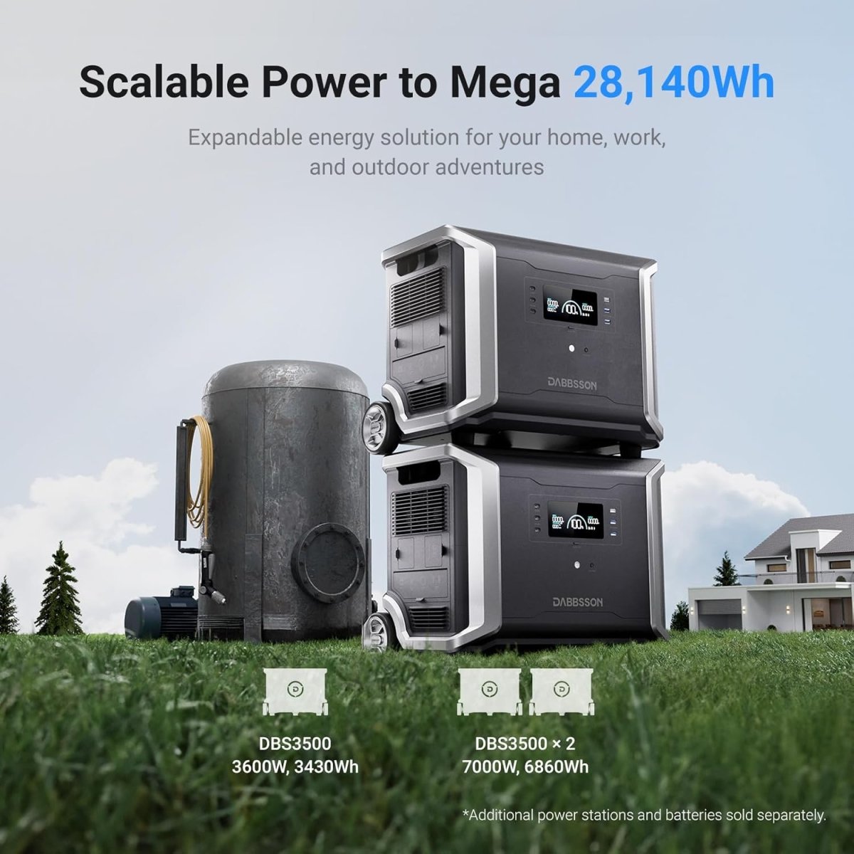 Dabbsson DBS3500 Portable Solar Generators