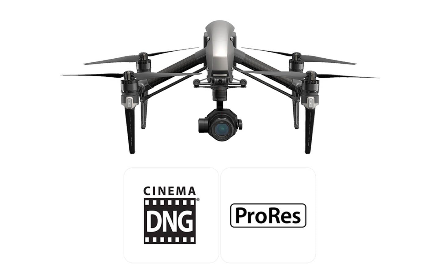 DJI Inspire 2 Advanced Combo with Zenmuse X7, Apple ProRes, CinemaDNG Licenses (NO BATTERIES) CP.IN.00000017.01