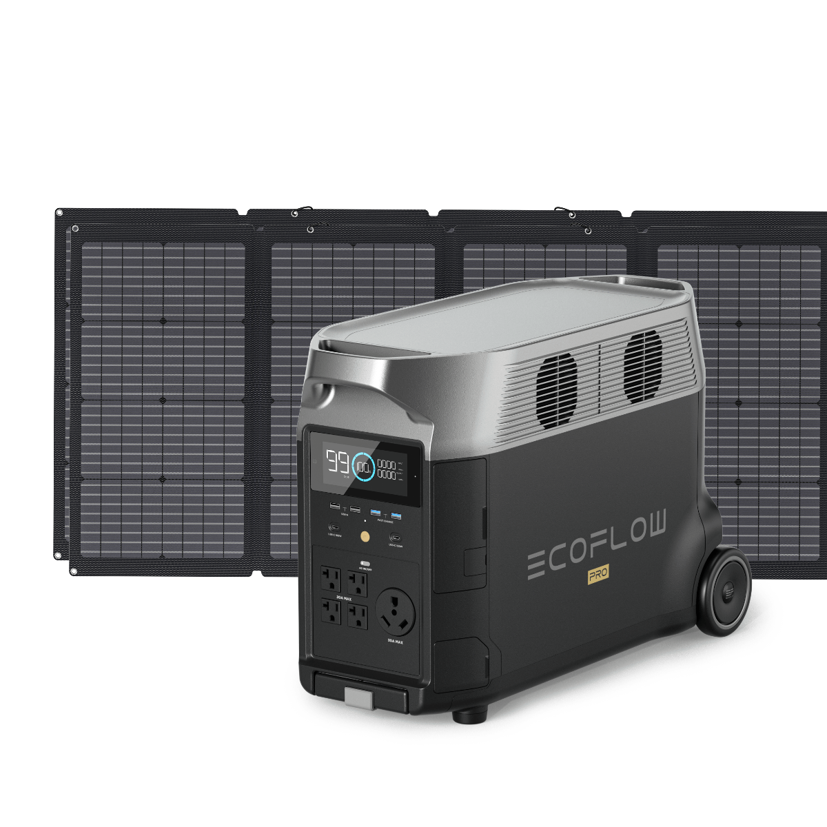 EcoFlow DELTA Pro + 4*220W Solar Panel