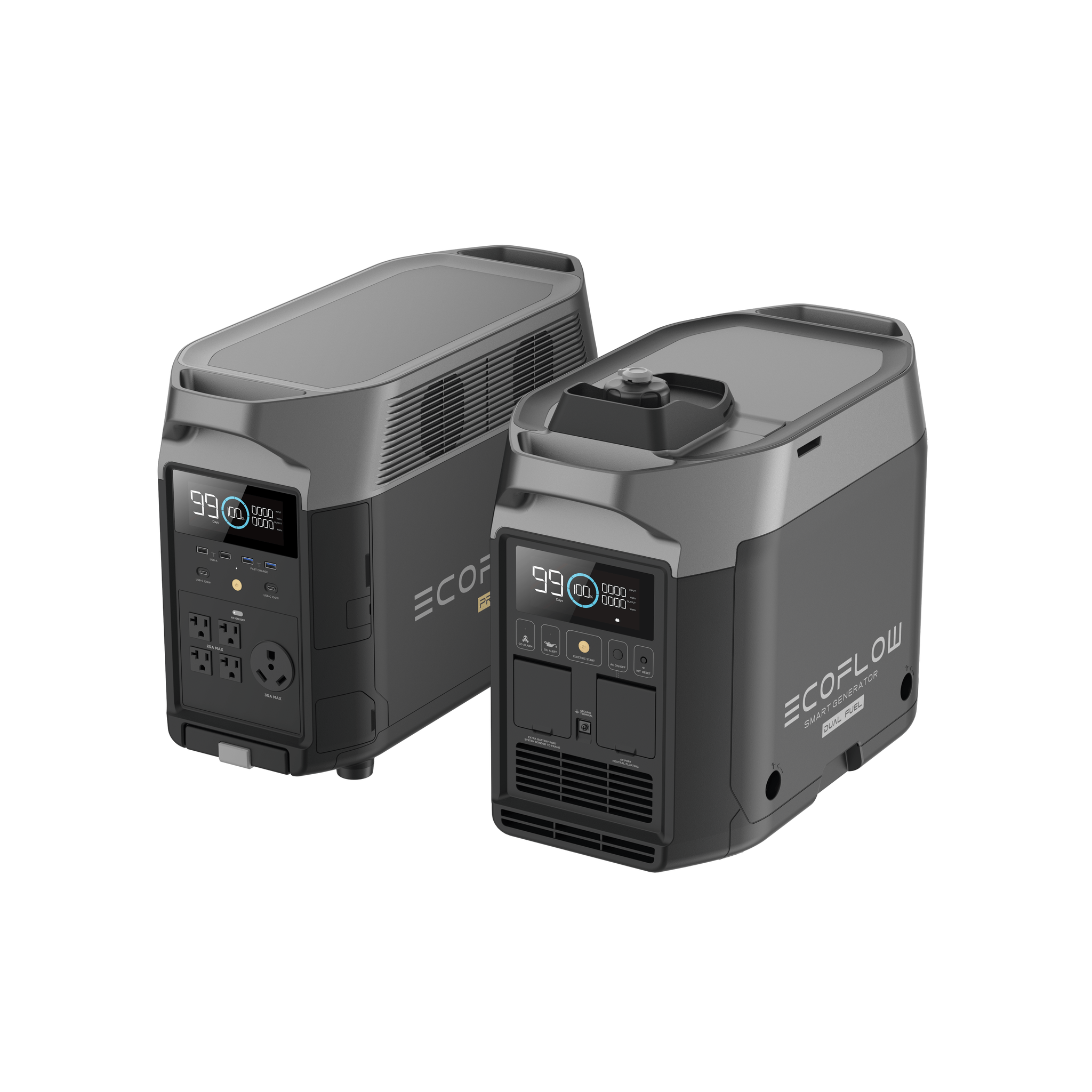 EcoFlow DELTA Pro + EcoFlow Smart Generator (Dual Fuel)