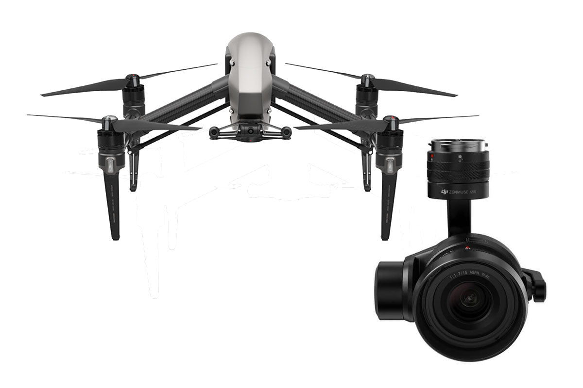 DJI Inspire 2 Advanced Combo with Zenmuse X5S Camera CinemaDNG and Apple ProRes CP.IN.00000016.01