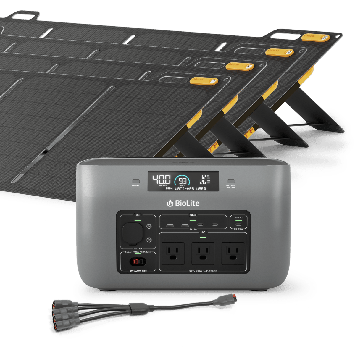 Solar Generator 1500+ Max Kit