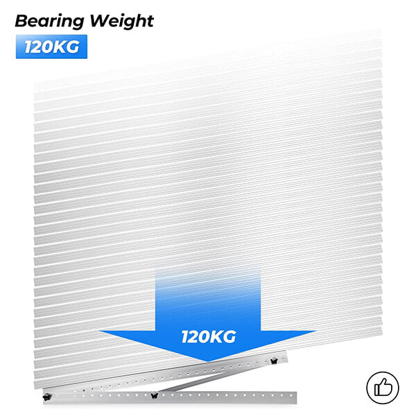 41 in Adjustable Solar Panel Tilt Mount Brackets