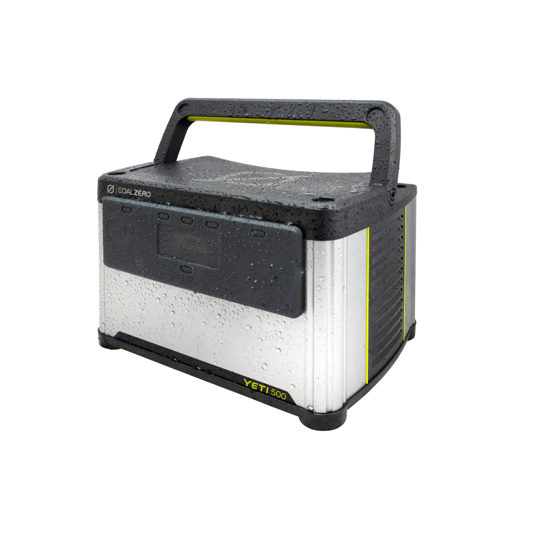 Yeti 500 + Boulder 100 BC Solar Generator